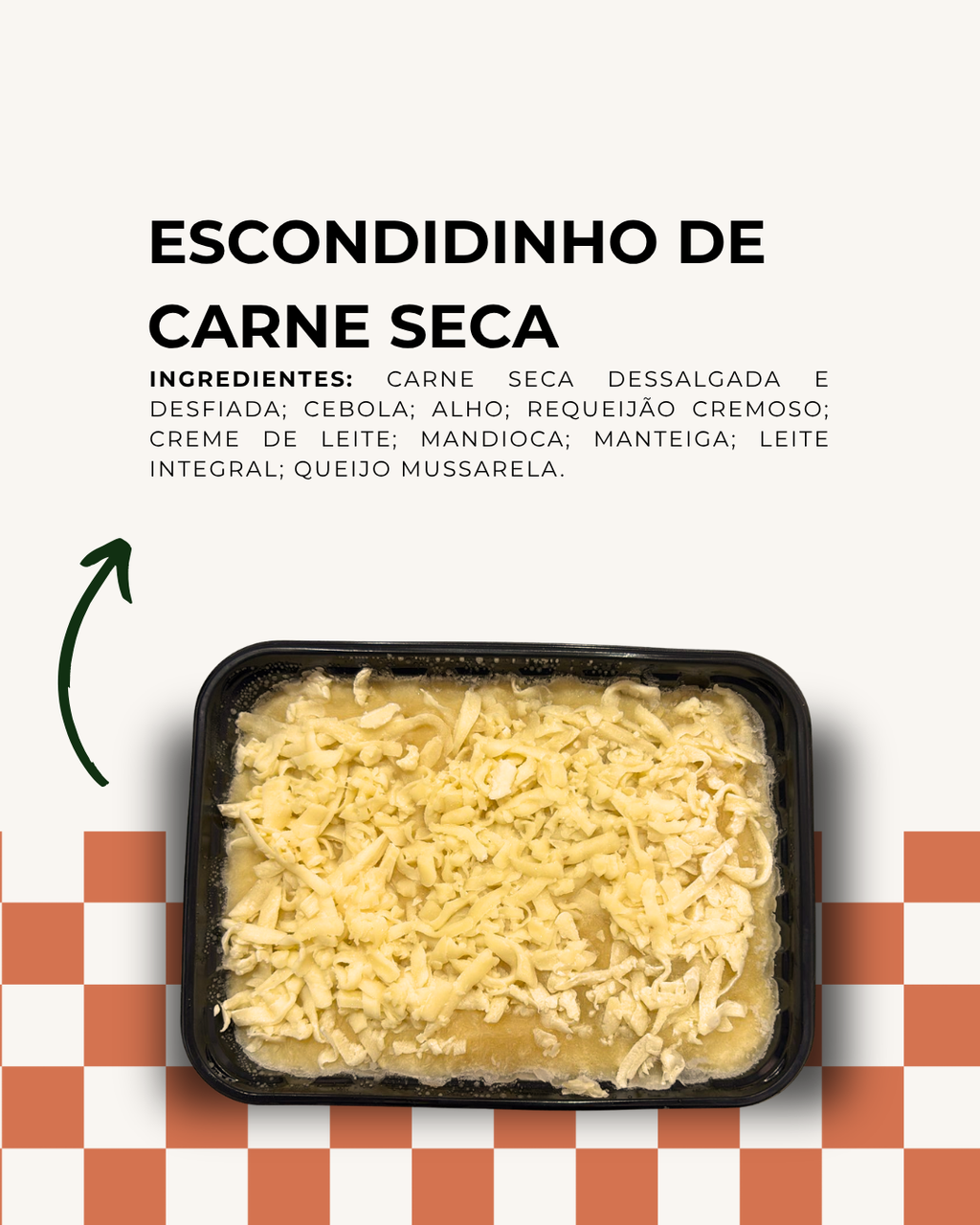 Escondidinho de Carne Seca