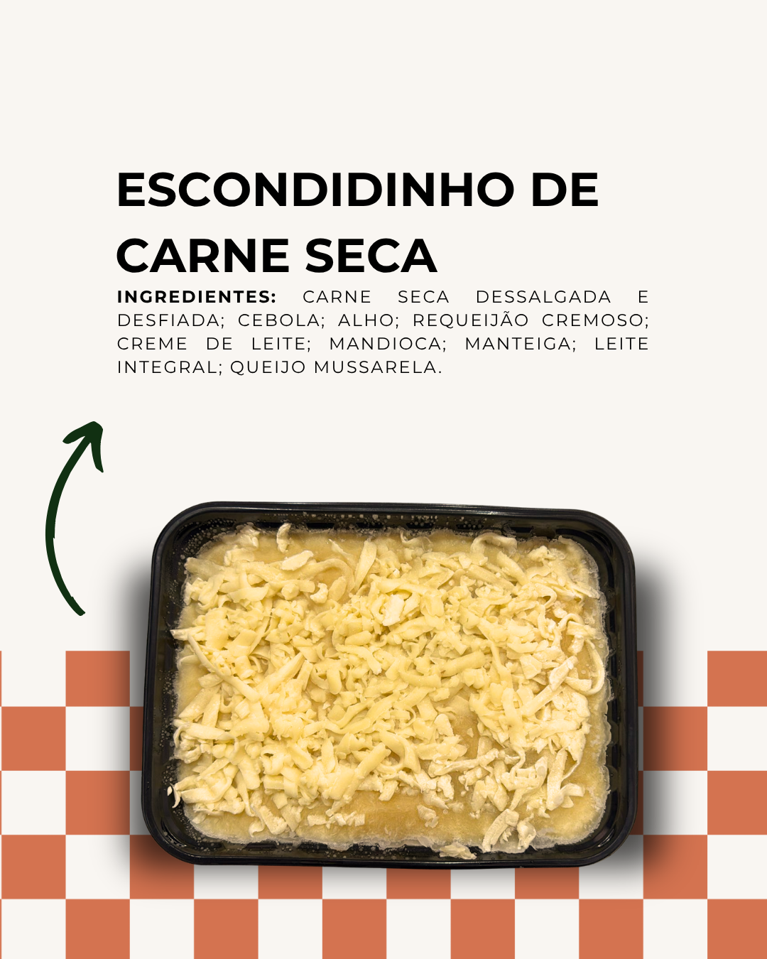 Escondidinho de Carne Seca